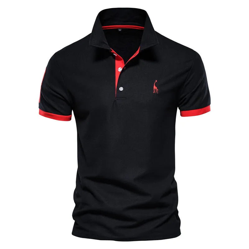 Matias | Polo contrasté élégant