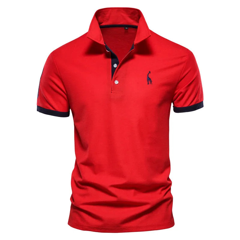 Matias | Polo contrasté élégant