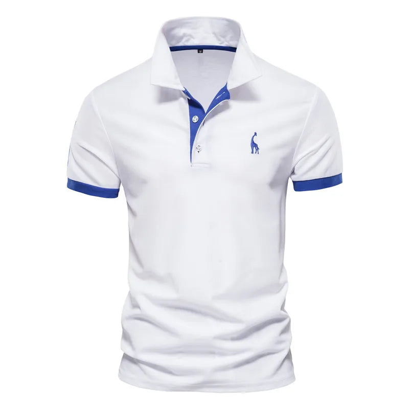 Matias | Polo contrasté élégant